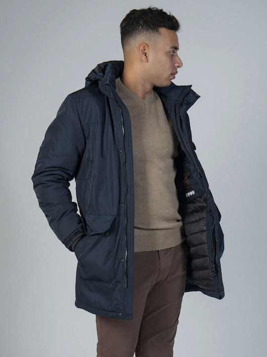 Winter Jacket Waterproof and Windproof Navy