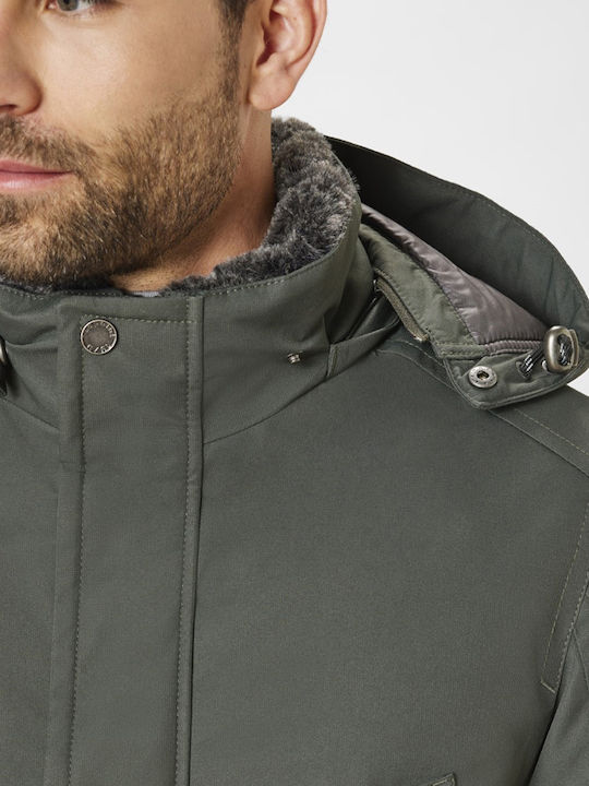 Winter Jacke Parka Khaki