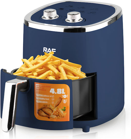 Raf R-5006B Air Fryer 4.8lt Μπλε