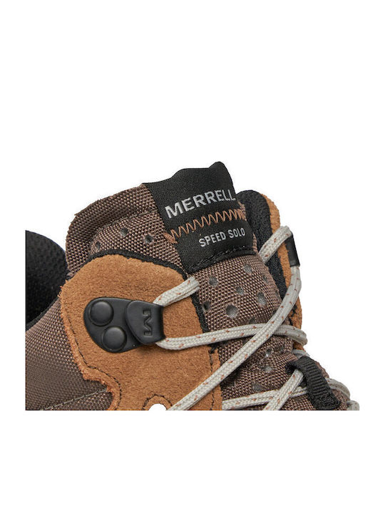 Merrell Speed Pentru Bărbați Încălțăminte De Drumeție Tip Botine Impermeabile Maro