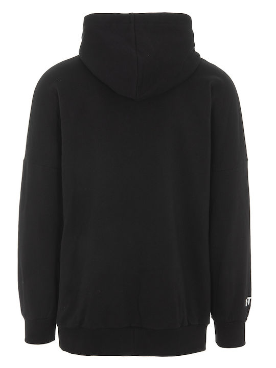 Nineteen Apparel Club Men's Sweatshirt with Hood Black