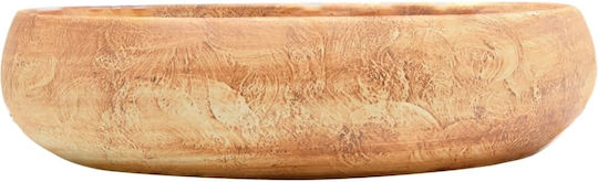 vidaXL Aufgesetztes Waschbecken Keramik 59x40x15cm Coffee
