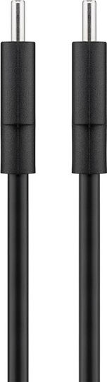 Goobay Cablu USB 2.0 USB-C Masculin - USB-C 60W Negru 2m 51243