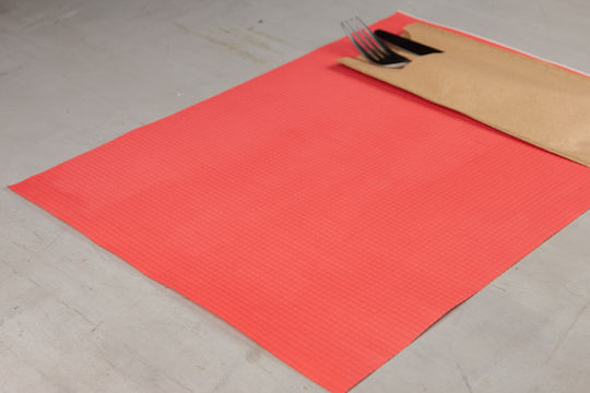 PaperQ Servet individual Roșu 30x40cm 2000buc