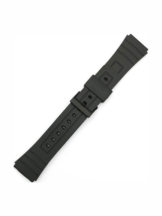 Wsshe Rubber Strap Black 22mm