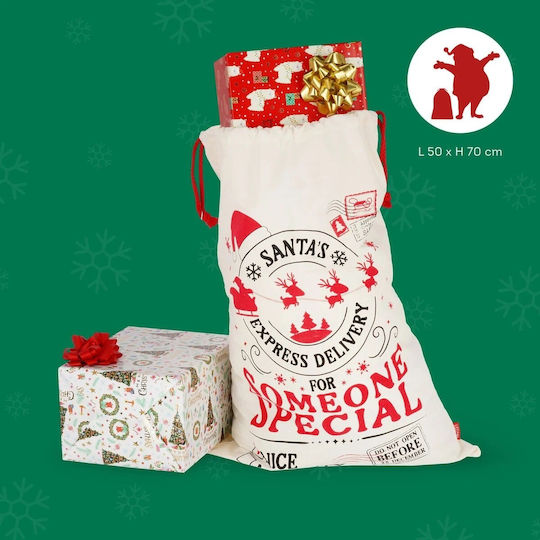 Legami Milano Christmas Sack for Gift 50x70cm.