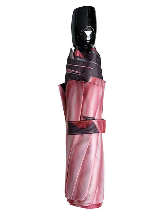 Trend Haus Windproof Automatic Umbrella Compact Fuchsia