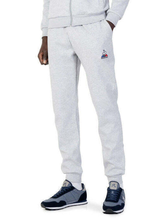 Le Coq Sportif Men's Sweatpants with Rubber Gray