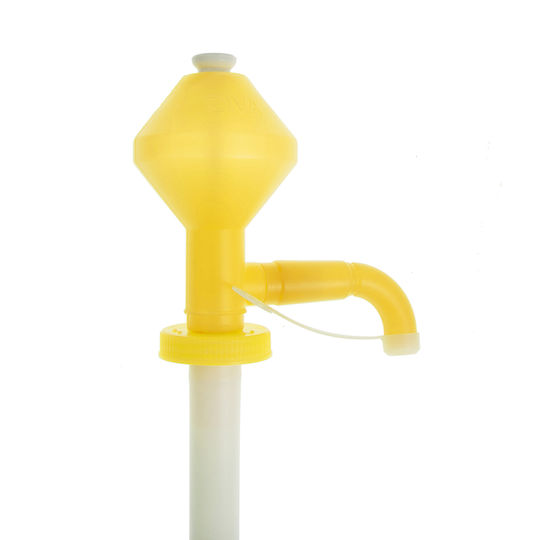 Plastic Pump Silver