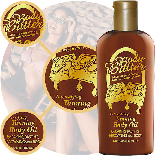 Body Butter Kribbeln Selbstbräuner & Solarium Körper Creme 180ml