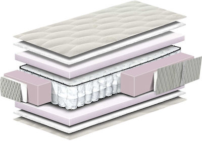 Bed & Home Feeling Υπέρδιπλο Ανατομικό Στρώμα 170x200x26cm με Ανεξάρτητα Ελατήρια
