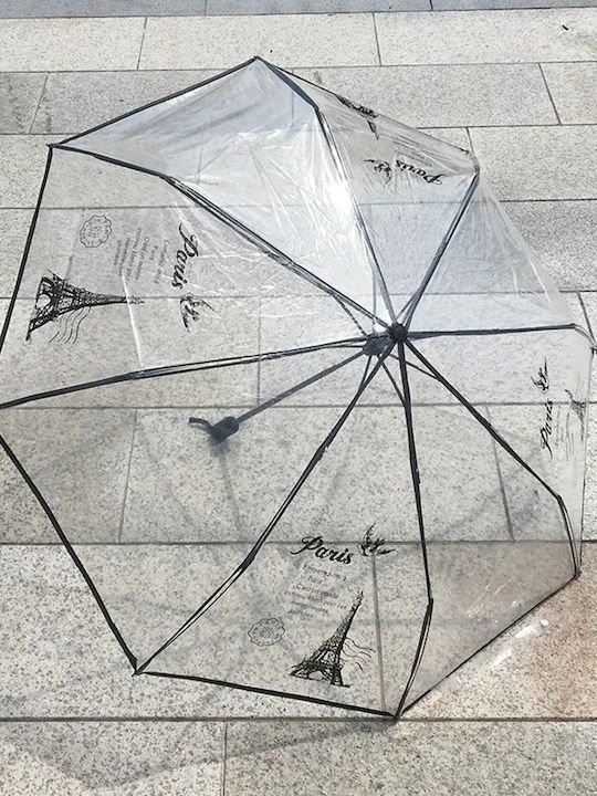 Regenschirm Kompakt Transparent