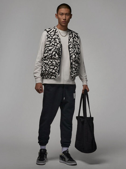 Ärmellos Jacke Black