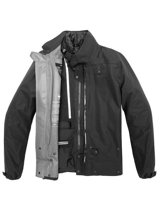 Allroad Men’s 4-Season Waterproof Motorcycle Jacket Black
