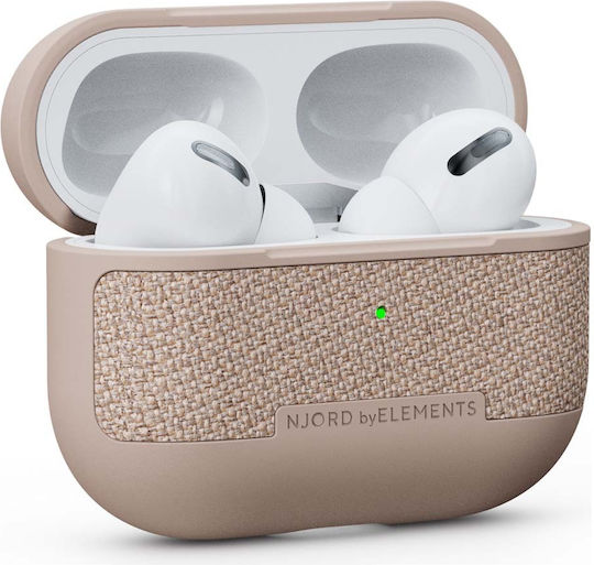 Njord Fabric Case Pink for Apple AirPods Pro