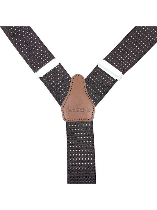 Legend Accessories Тиранти Printed Brown