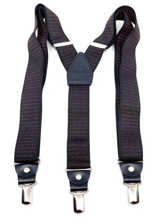 Legend Accessories Тиранти Отпечатани Черен
