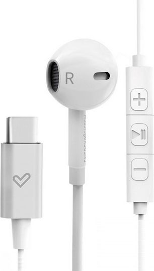 Energy Sistem Smart 2 In-Ear Freihändig Kopfhörer mit Stecker USB-C Weiß