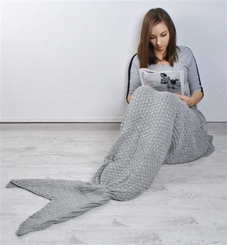 Iso Trade Sofadecke 110 x 225 cm Grau