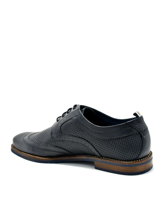 Pantofi Oxford Barbati Albastru