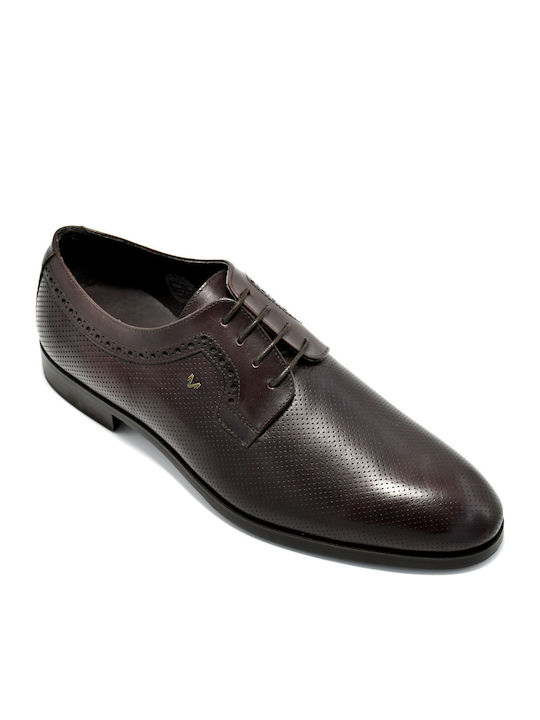 Δερμάτινα Ανδρικά Oxfords Καφέ