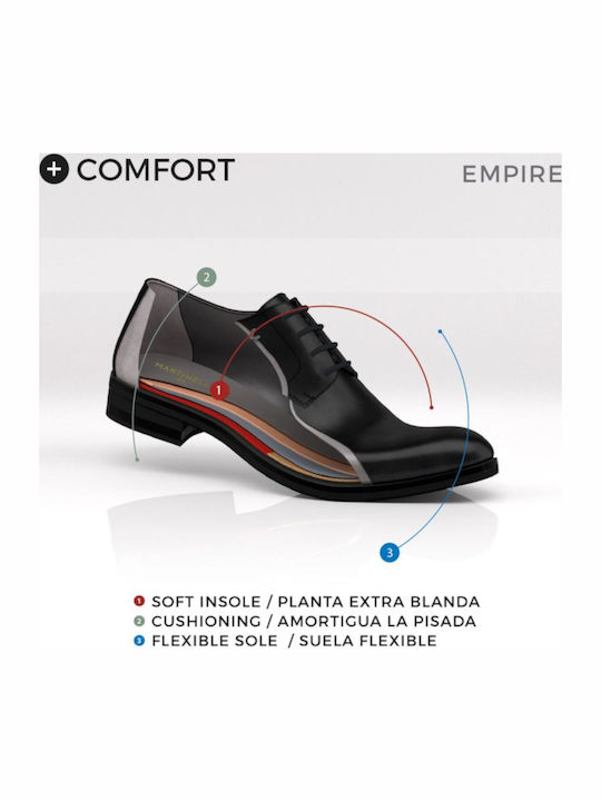 Δερμάτινα Ανδρικά Oxfords Καφέ