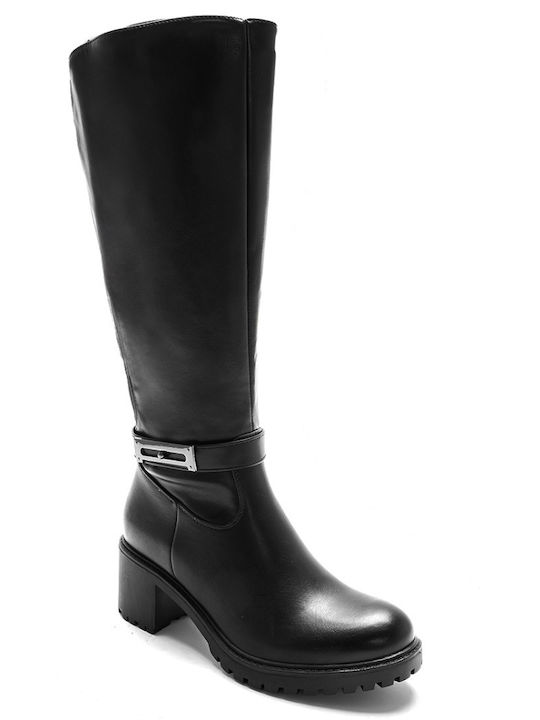 Plato Women's Boots with Rubber Black