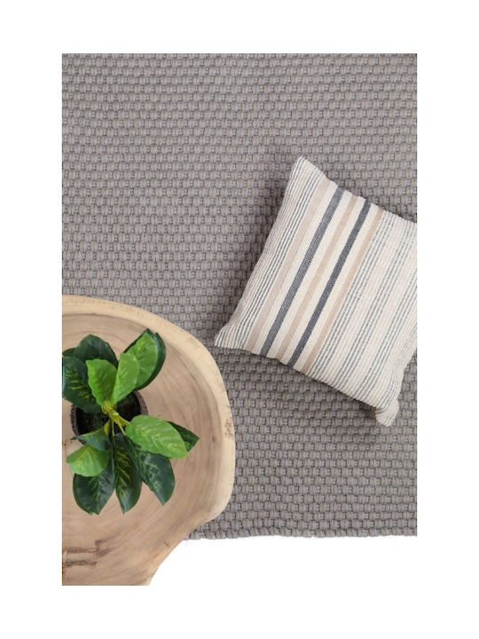 Royal Carpet Duppis OD2 Χαλί Εξωτερικού Χώρου Ορθογώνιο με Κρόσια Beige Grey 60 x 90 εκ. 60x90cm