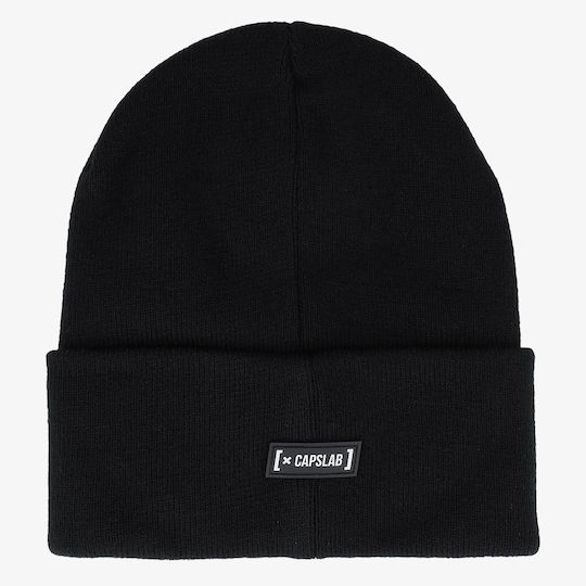 Beanie Unisex Beanie Gestrickt in Schwarz Farbe