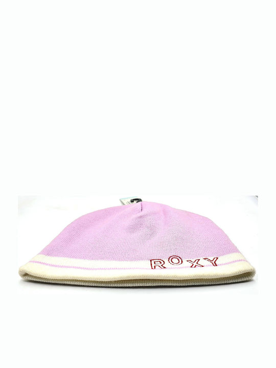 Beanie Reversibil Beanie Knitted in Pink color