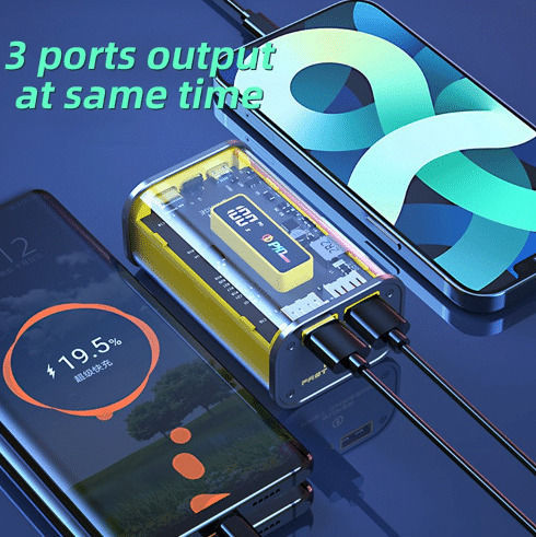 331212 Power Bank 22.5W Κίτρινο