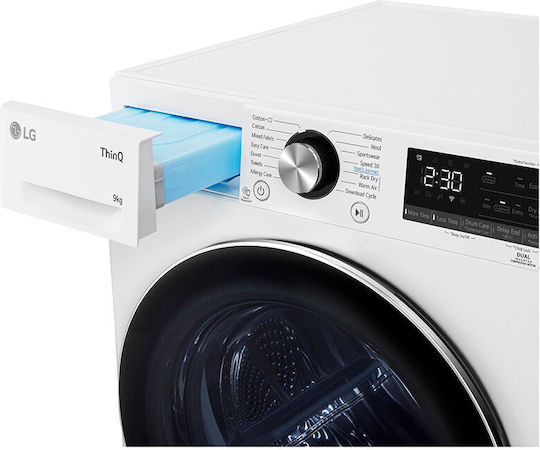LG RH90V9AV2N Στεγνωτήριο 9kg με Αντλία Θερμότητας