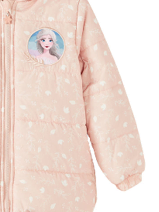 Kids' Casual Jacket with Hood Pink