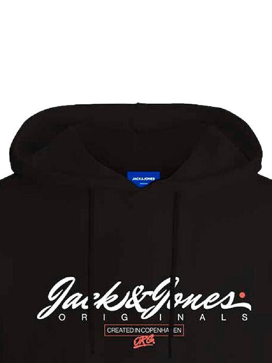 Jack & Jones Sweat Men's Sweatshirt with Hood black