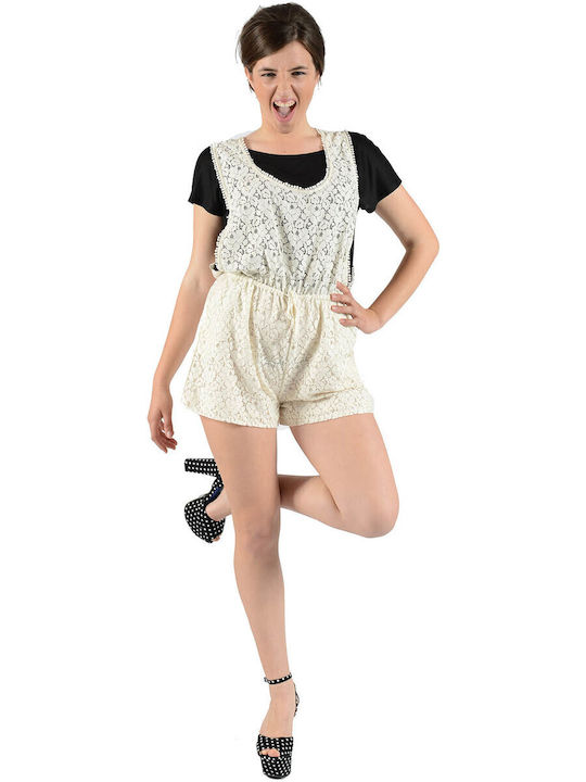 Moschino Oλόσωμες Φόρμες & Σορτς Λευκά