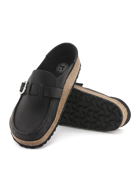 BS Classic Buckley Flat Mules σε Μαύρο Χρώμα