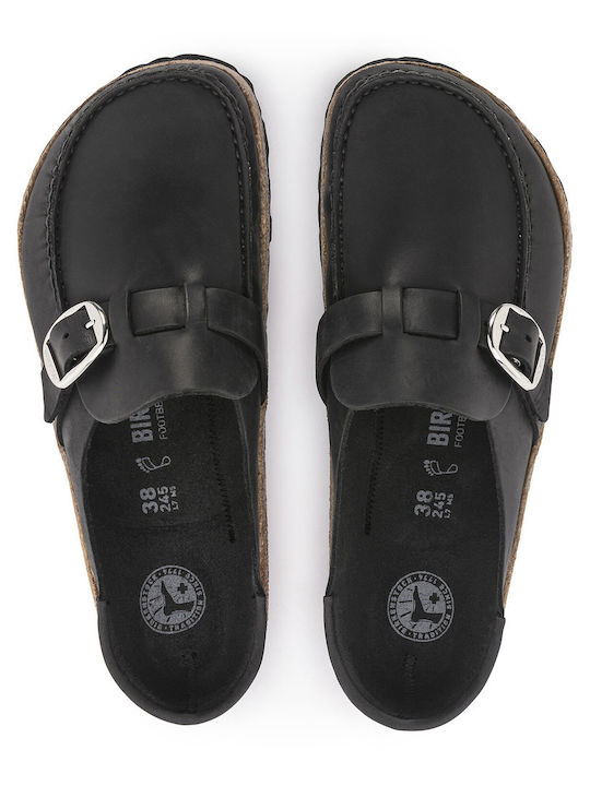 BS Classic Buckley Flat Mules σε Μαύρο Χρώμα