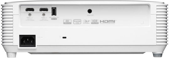 Optoma EH339 3D Projector DLP (DMD) Full HD Standard Lamp with Built-in Speakers White