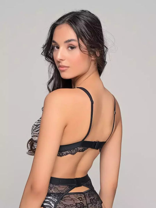 Milena by Paris Black Bralette pentru femei