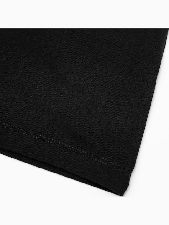 Polo Langarm-Pullover Schwarz