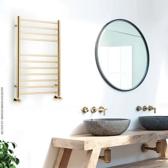 Thermo Șină pentru prosoape de Baie 1200x500 Gri