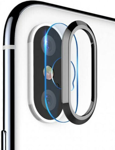 Totu Design Προστασία Κάμερας Tempered Glass Γκρι για το ABIX, IXS, IXSMAX