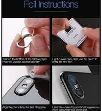 Totu Design Προστασία Κάμερας Tempered Glass Γκρι για το ABIX, IXS, IXSMAX