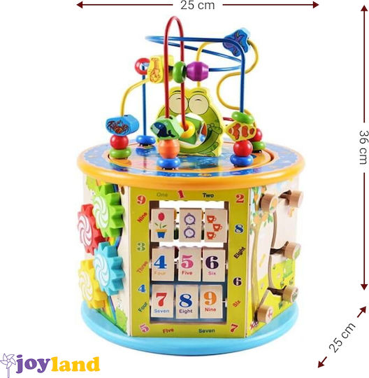 Aktivitätswürfel Spielwürfel Playful aus Holz für 3++ Monate