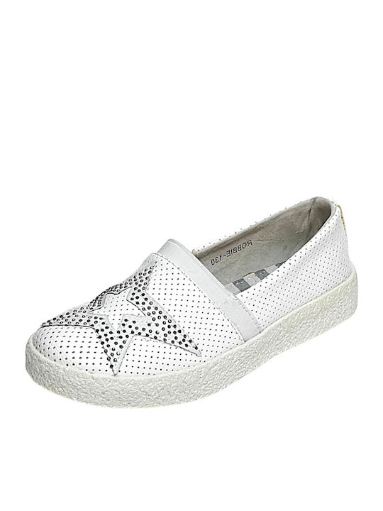 Kids Espradrilles Slip-On White