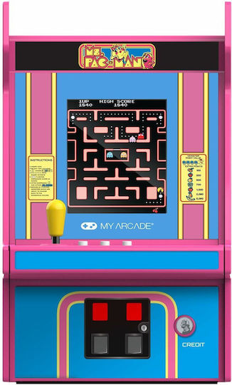 My Arcade Micro Player PRO - Ms. Pac-Man (EN-FR) Electronic Children's Retro Console