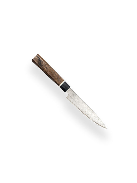 Senzo Suncraft Black Knife Petty from Damascus Steel 12cm