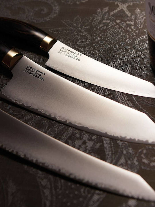 Senzo Suncraft Elegancia Μαχαίρι Petty από Ανοξείδωτο Ατσάλι 15cm