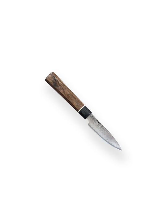Senzo Suncraft Black Knife Peeling from Damascus Steel 8cm