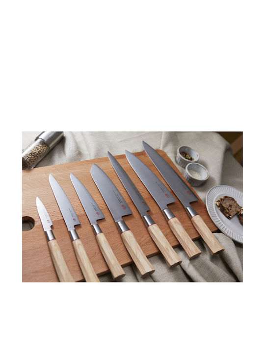 Senzo Suncraft Twisted Octagon Messer Chefkoch aus Damaststahl 20cm